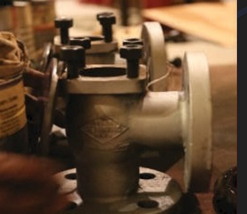 Marine valve overhaul